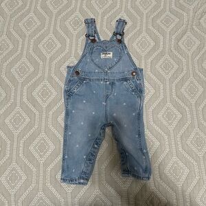 OshKosh B'gosh Blue Heart Overalls